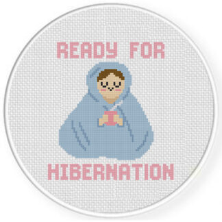 Ready For Hibernation Cross Stitch Pattern