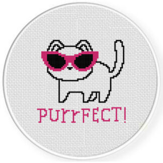 Purrfect Cross Stitch Pattern