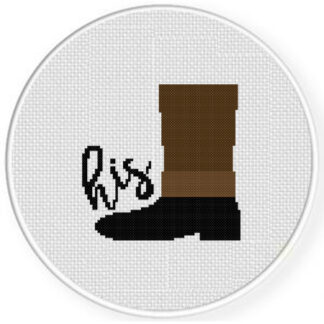 His Cross Stitch Pattern