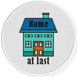 Home At Last Cross Stitch Pattern