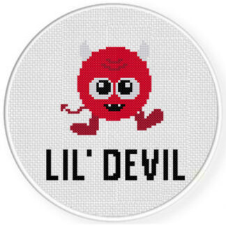 Lil Devil Cross Stitch Pattern