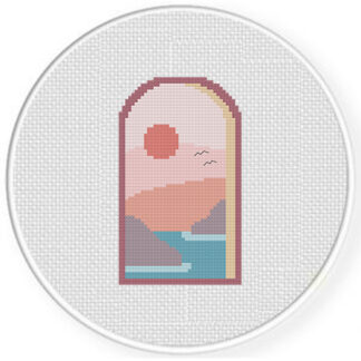 Window With A View Cross Stitch Pattern