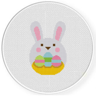 Easter Egg Nest Cross Stitch Pattern