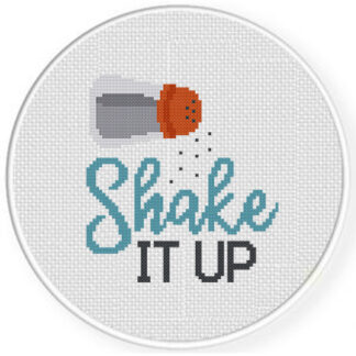 Shake It Up Cross Stitch Pattern