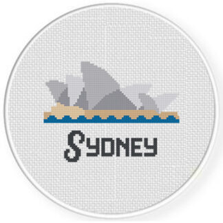 Sydney Opera House Cross Stitch Pattern