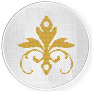 Vintage Ornament Cross Stitch Pattern