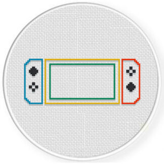 Game Console Cross Stitch Pattern