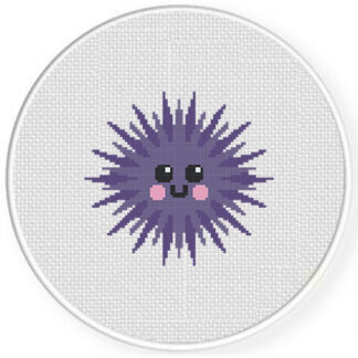 Sea Urchin Cross Stitch Pattern