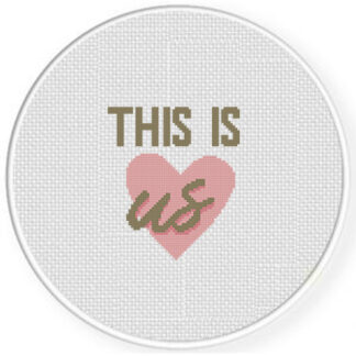 This Is Us Cross Stitch Pattern