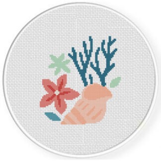 Ocean Charms Cross Stitch Pattern