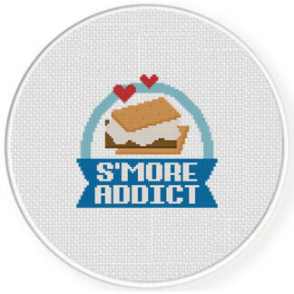 Smore Addict Cross Stitch Pattern