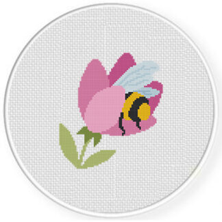 Busy Bee Cross Stitch Pattern