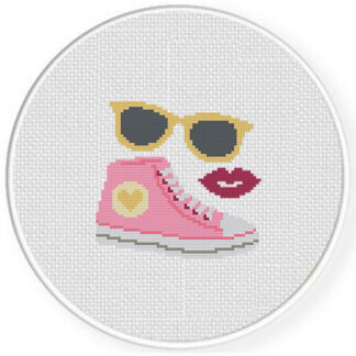 Cool Girl Stuff Cross Stitch Patter
