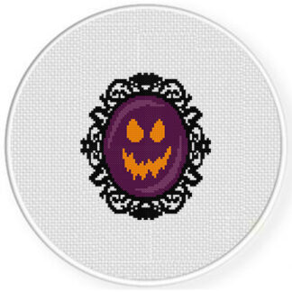 Haunted Mirror Cross Stitch Patter