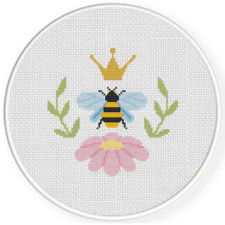 Queen Of Bees Cross Stitch Pattern