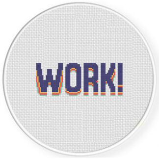Work Cross Stitch Pattern
