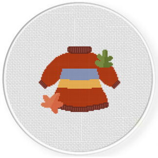 Autumn Jumper Cross Stitch Pattern