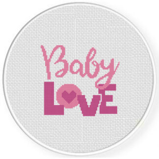 Baby Love Cross Stitch Pattern