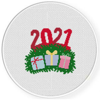 New Year Presents Cross Stitch Pattern