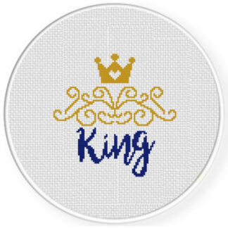 King Cross Stitch Pattern