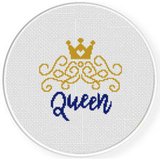 Queen Cross Stitch Pattern