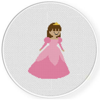 Princess Cross Stitch Pattern