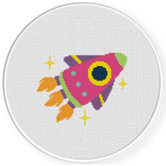 Space Shuttle Cross Stitch Pattern