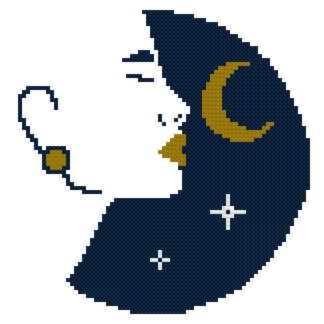 Astrology Profile Cross Stitch Pattern