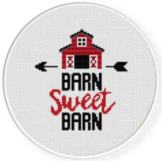 Barn Sweet Barn Cross Stitch Pattern
