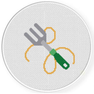 Garden Rake Cross Stitch Pattern