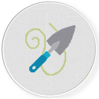 Garden Spade Cross Stitch Pattern