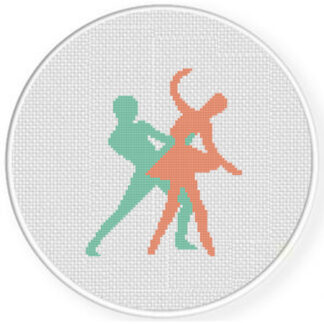 Graceful Dancers Cross Stitch Pattern