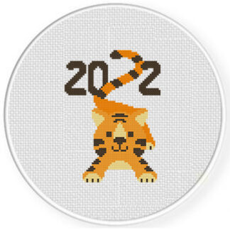 Year of the Tiger 2022 Cross Stitch Pattern