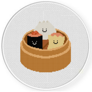 Delish Dimsum Cross Stitch Pattern