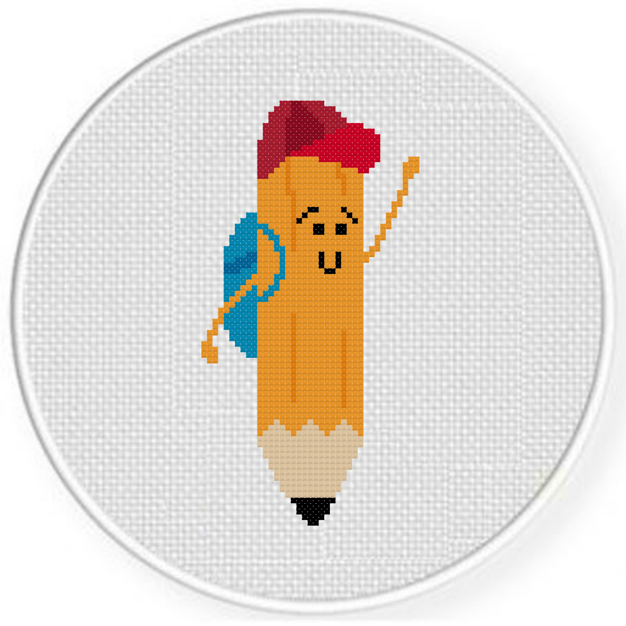 Pencil Cross Stitch 