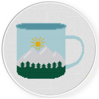 Adventure Mug Cross Stitch Pattern