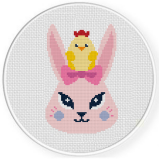 Bunny and Chick Cross Stitch Pattern