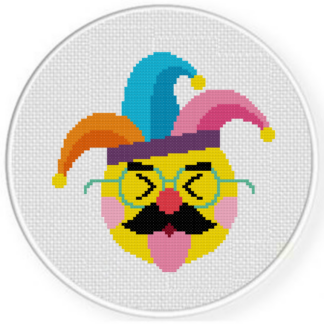 Fool Joker Cross Stitch Pattern