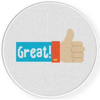 Great! Cross Stitch Pattern