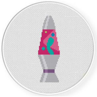 Lava Lamp Cross Stitch Pattern