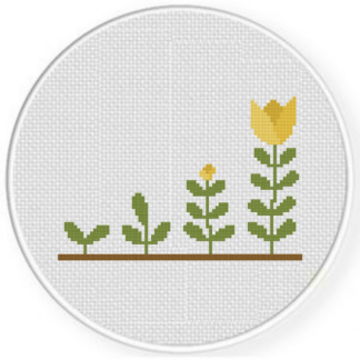 Keep Growing Cross Stitch Pattern