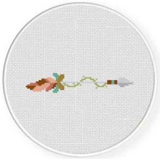 Boho Chic Arrow Cross Stitch Pattern