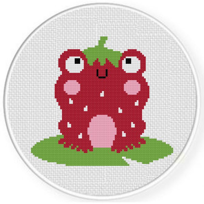 Just Started Cross Stitch - Strawberry Cow!