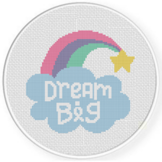 Dream Big Cross Stitch Pattern
