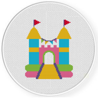 Bouncy Castle Cross Stitch Pattern