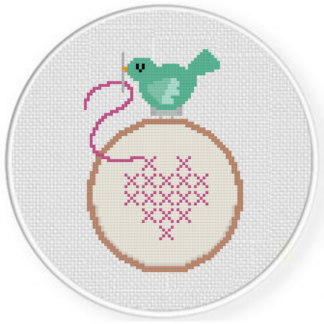 Cross Stitching Bird Cross Stitch Pattern