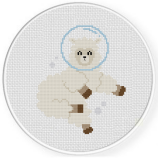 Alpaca Bubble Cross Stitch Pattern