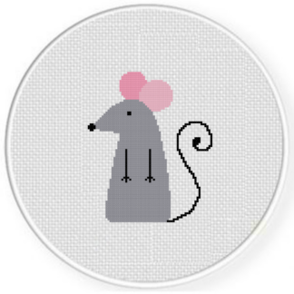 Doodle Mouse Cross Stitch Pattern