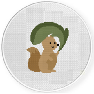 Leafy Shade Cross Stitch Pattern