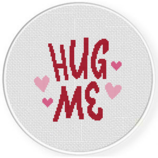 Hug Me Cross Stitch Pattern